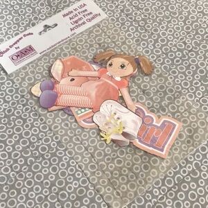 🏷 New Baby Scrapbook Die Cuts